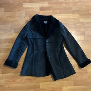 Candie's Black Teddy Jacket